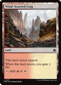 Wind-Scarred Crag - Foundations - Magic: The Gathering card