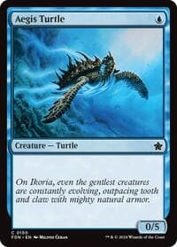 Aegis Turtle - Foundations - Magic: The Gathering card