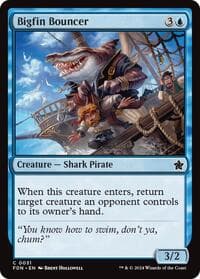 Bigfin Bouncer - Foundations - Magic: The Gathering card