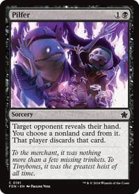 Pilfer - Foundations - Magic: The Gathering card