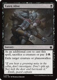 Eaten Alive - Foundations - Magic: The Gathering card