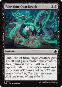 Fake Your Own Death - Foundations - Magic: The Gathering card