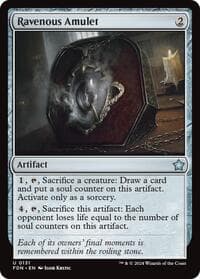 Ravenous Amulet - Foundations - Magic: The Gathering card