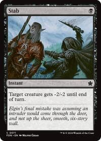 Stab - Foundations - Magic: The Gathering card