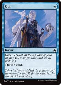 Opt - Foundations - Magic: The Gathering card