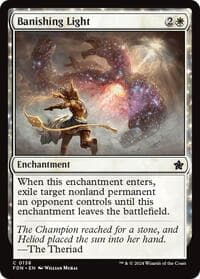 Banishing Light - Foundations - Magic: The Gathering card