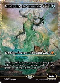 Muldrotha, the Gravetide (Showcase) (Fracture Foil) - Foundations - Magic: The Gathering card