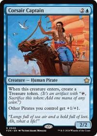 Corsair Captain - Foundations - Magic: The Gathering card