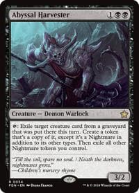 Abyssal Harvester - Foundations - Magic: The Gathering card