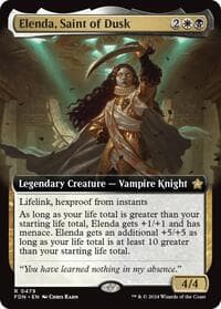 Elenda, Saint of Dusk (Extended Art) - Foundations - Magic: The Gathering card