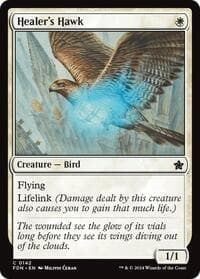 Healer's Hawk (0142) - Foundations - Magic: The Gathering card
