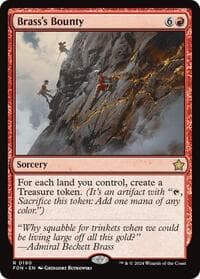 Brass's Bounty - Foundations - Magic: The Gathering card