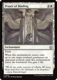 Prayer of Binding (0502) - Foundations - Magic: The Gathering card