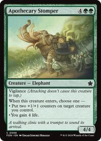 Apothecary Stomper - Foundations - Magic: The Gathering card