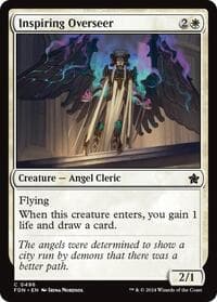 Inspiring Overseer (0496) - Foundations - Magic: The Gathering card