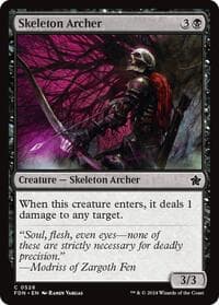 Skeleton Archer - Foundations - Magic: The Gathering card