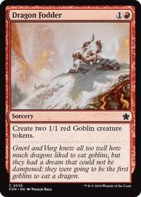 Dragon Fodder - Foundations - Magic: The Gathering card