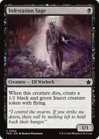 Infestation Sage - Foundations - Magic: The Gathering card