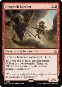 Dropkick Bomber - Foundations - Magic: The Gathering card