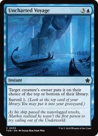 Uncharted Voyage - Foundations - Magic: The Gathering card