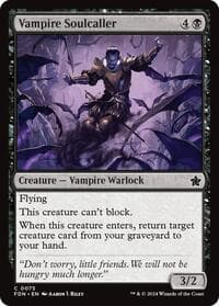 Vampire Soulcaller (0075) - Foundations - Magic: The Gathering card