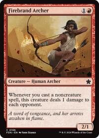 Firebrand Archer - Foundations - Magic: The Gathering card