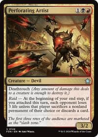 Perforating Artist - Foundations - Magic: The Gathering card