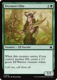 Dwynen's Elite - Foundations - Magic: The Gathering card
