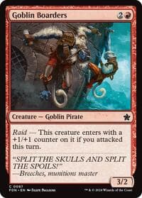 Goblin Boarders - Foundations - Magic: The Gathering card