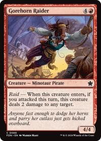 Gorehorn Raider - Foundations - Magic: The Gathering card