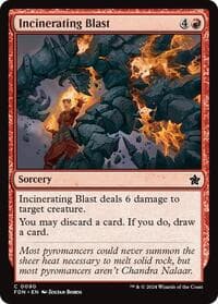 Incinerating Blast - Foundations - Magic: The Gathering card