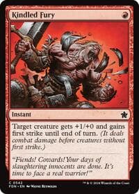 Kindled Fury - Foundations - Magic: The Gathering card
