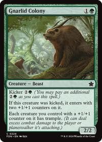 Gnarlid Colony - Foundations - Magic: The Gathering card