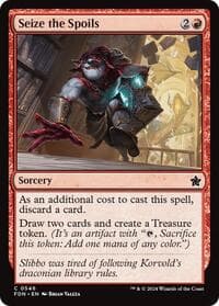Seize the Spoils - Foundations - Magic: The Gathering card