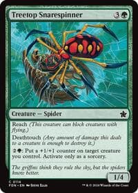 Treetop Snarespinner - Foundations - Magic: The Gathering card
