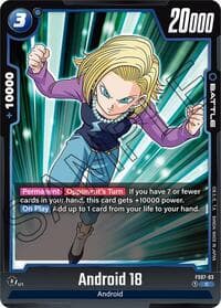 Android 18 - Starter Deck 7: Vegeta (Mini) - Dragon Ball Super: Fusion World card