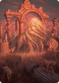 Arahbo, the First Fang Art Card (26/54) - Art Series: Foundations - Magic: The Gathering card