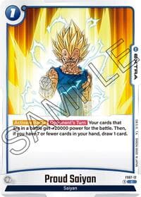 Proud Saiyan - Starter Deck 7: Vegeta (Mini) - Dragon Ball Super: Fusion World card