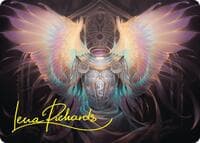 Celestial Armor Art Card (2/54) (Gold-Stamped Signature) - Art Series: Foundations - Magic: The Gathering card