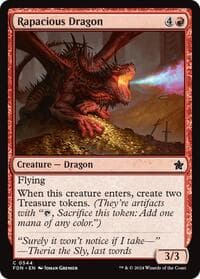 Rapacious Dragon - Foundations - Magic: The Gathering card