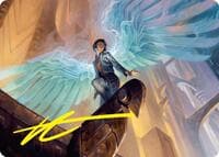 Giada, Font of Hope Art Card (20/54) (Gold-Stamped Signature) - Art Series: Foundations - Magic: The Gathering card