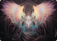 Celestial Armor Art Card (2/54) - Art Series: Foundations - Magic: The Gathering card
