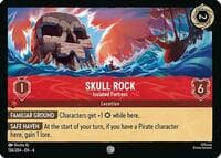 Skull Rock - Isolated Fortress - Azurite Sea - Disney Lorcana card