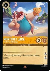 Monterey Jack - Good-Hearted Ranger - Azurite Sea - Disney Lorcana card