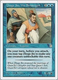 Zhuge Jin, Wu Strategist - Portal Three Kingdoms - Magic: The Gathering card