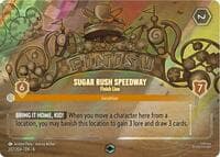 Sugar Rush Speedway - Finish Line (Enchanted) - Azurite Sea - Disney Lorcana card