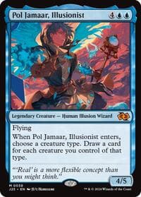 Pol Jamaar, Illusionist (Anime) - Foundations Jumpstart - Magic: The Gathering card