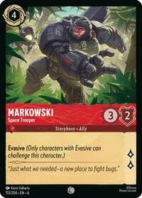 Markowski - Space Trooper - Azurite Sea - Disney Lorcana card