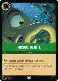 Mosquito Bite - Azurite Sea - Disney Lorcana card