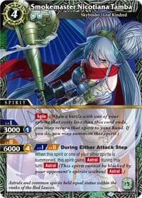 Smokemaster Nicotiana Tamba - Generational Link - Battle Spirits Saga card